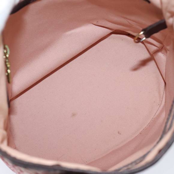 LOUIS VUITTON Monogram Mini Bucket PM Shoulder Bag Cherry LV Auth 81296 - Picture 10 of 16